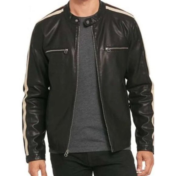 Faux Leather Jacket - Picture 2 of 7